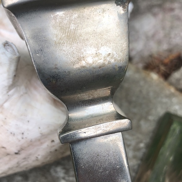 (2) Metal Candle Holders-Silver Toned-Square Base-Tapers-Vintage - Picture 8 of 17